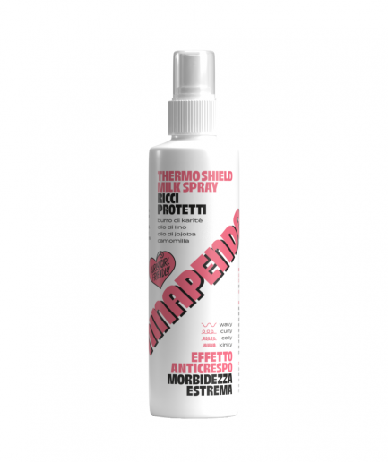 Ninapenda Thermoshield Milk Spray, hővédő spray göndör hajra 150 ml