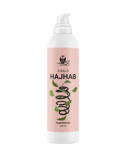 Herczeg Hidratáló-fixáló hajhab rizsproteinnel 200 ml