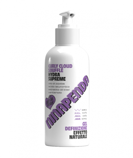 Ninapenda Curly Cloud Sofflé Hydra Supreme, természetes hatású defináló zselé göndör hajra 200 ml