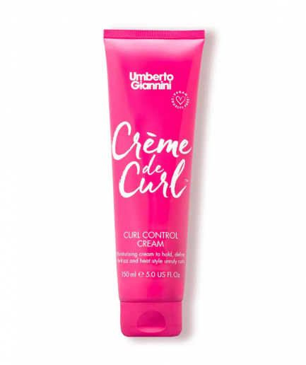 Umberto Giannini Crème de Curl Control Cream, hidratáló krém a fürtök definiálására és fegyelmezésére 150 ml