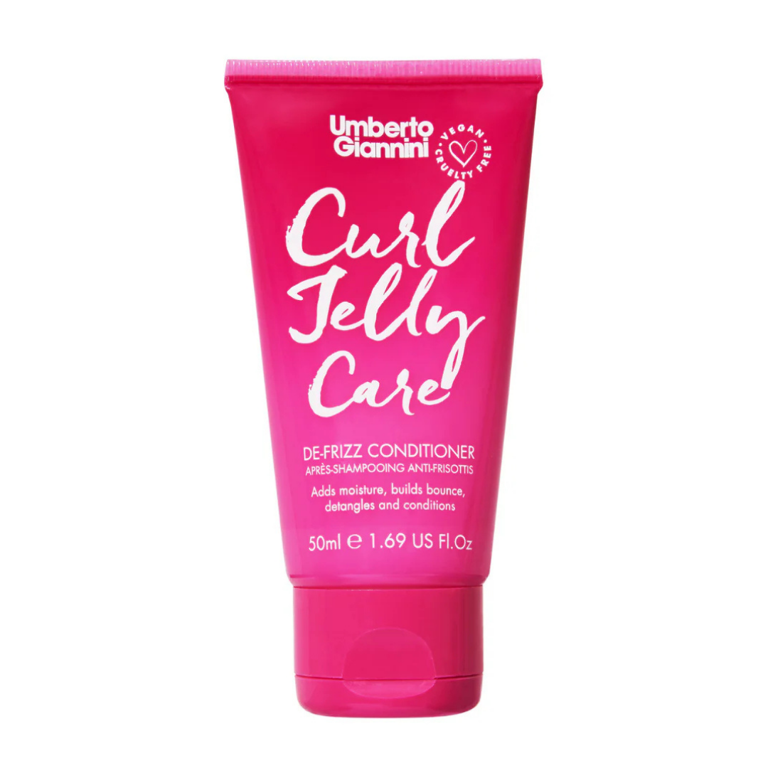 Umberto Giannini Curl Jelly Care De-Frizz Conditioner, Antisztatikus balzsam göndör hajra 50 ml Umberto Giannini Curl Jelly Care De-Frizz Conditioner, Antisztatikus balzsam göndör hajra 50 ml
