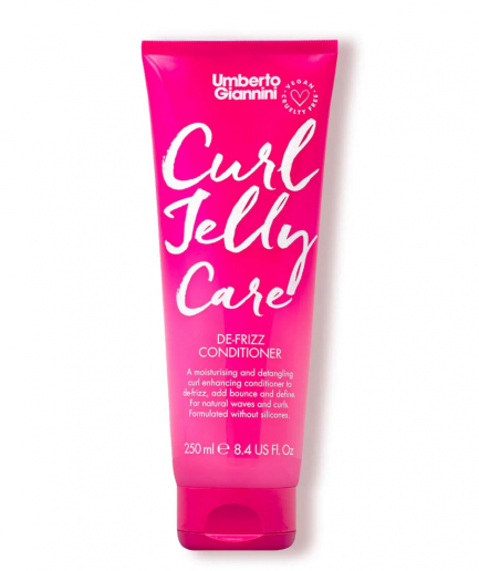 Umberto Giannini Curl Jelly Care De-Frizz Conditioner, Antisztatikus balzsam göndör hajra 250 ml