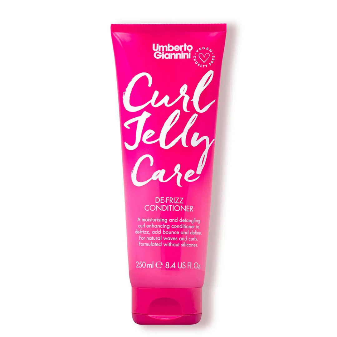 Umberto Giannini Curl Jelly Care De-Frizz Conditioner, Antisztatikus balzsam göndör hajra 250 ml Umberto Giannini Curl Jelly Care De-Frizz Conditioner, Antisztatikus balzsam göndör hajra 250 ml