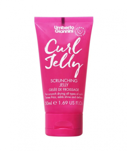 Umberto Giannini Curl Jelly Scrunching Jelly, definiáló és frizz-ellenes hajzselé 50 ml