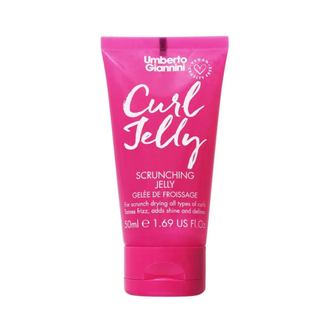 Umberto Giannini Curl Jelly Scrunching Jelly, definiáló és frizz-ellenes hajzselé 50 ml Umberto Giannini Curl Jelly Scrunching Jelly, definiáló és frizz-ellenes hajzselé 50 ml
