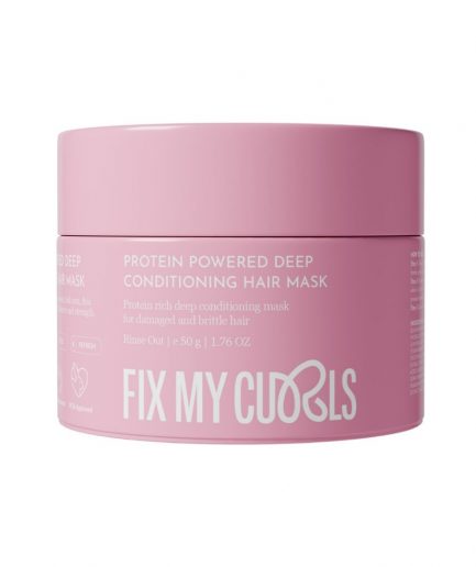 Fix My Curls Protein Powered Deep Conditioning Hair Mask proteines hajpakolás 50 g