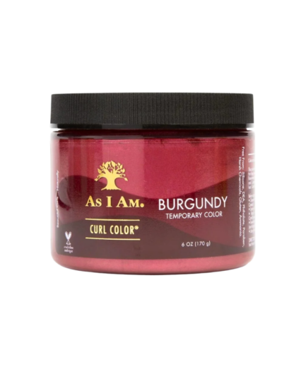 As I Am Curl Color Burgundy, kimosható hajszínező zselé 170 g