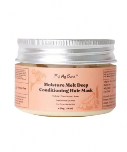 Fix My Curls Moisture Melt Deep Conditioning Hair Mask, mélyhidratáló pakolás 50 g