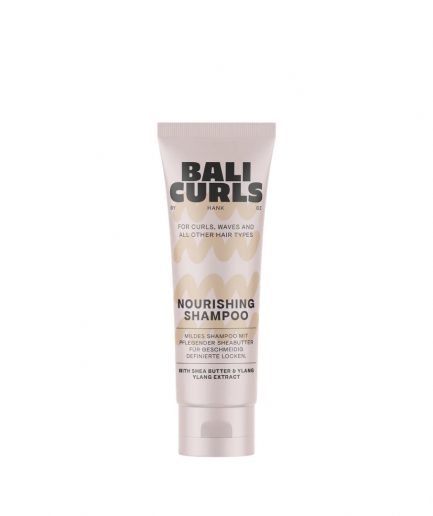 Bali Curls Nourishing Shampoo, tápláló sampon göndör hajra 75 ml