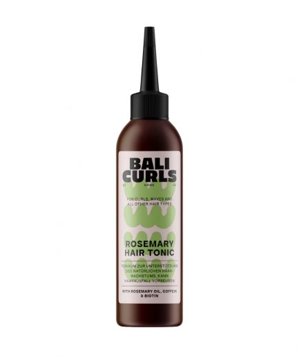 Bali Curls Rosemary Hair Tonic, fejbőr és hajnövekedést serkentő tonik