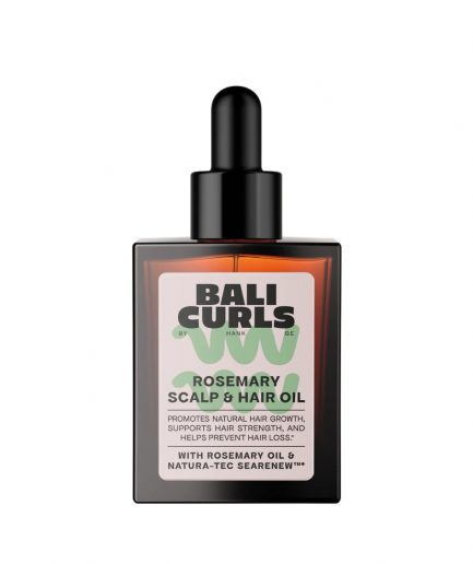 Bali Curls Rosemary Scalp & Hair Oil, fejbőr és hajnövekedést serkentő olaj 30 ml