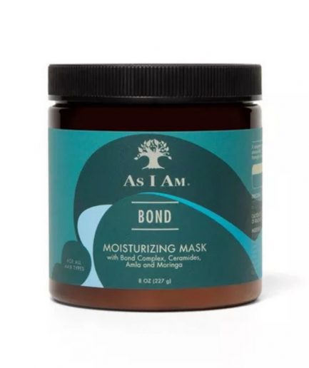 As I Am Bond Moisturizing Hair Mask, regeneráló hajmaszk sérült hajra 237 ml