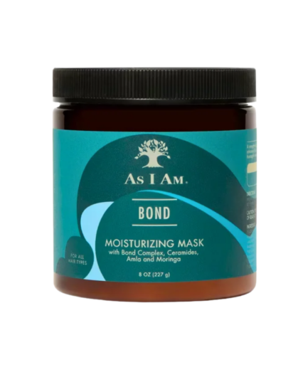 As I Am Bond Moisturizing Hair Mask, regeneráló hajmaszk sérült hajra 237 ml