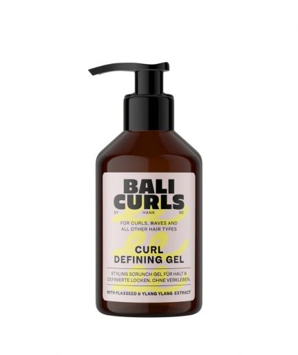Bali Curls Curl Defining Gel Limited Edition Vanilla Crush, göndör hajformázó gél 150 ml