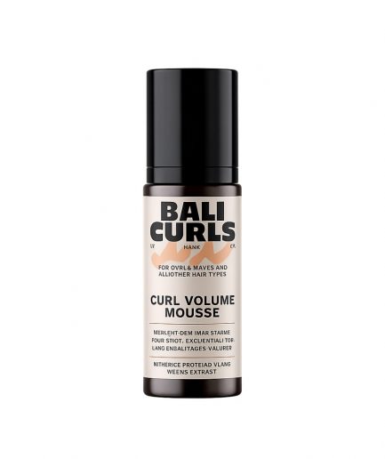 Bali Curls Curl Volume Mousse, volumennövelő hajhab göndör hajra 50 ml