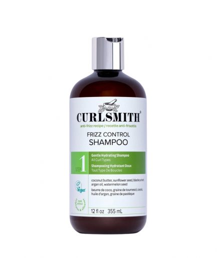 Curlsmith Frizz Control Shampoo, hidratáló sampon a frizz kontrollálására 355 ml