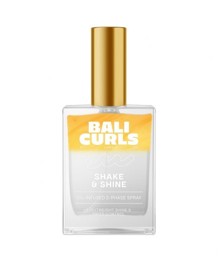 Bali Curls Shake & Shine Oil, olajjal infuzált spray göndör hajra a fényért és a frizz kontrolljáért 100 ml