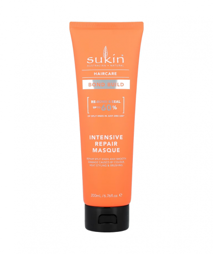 Sukin Bond Build Intensive Repair Masque, intenzív regeneráló hajpakolás 200 ml