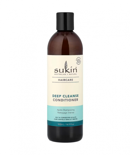 Sukin Deep Cleanse Conditioner, frissítő balzsam 500 ml