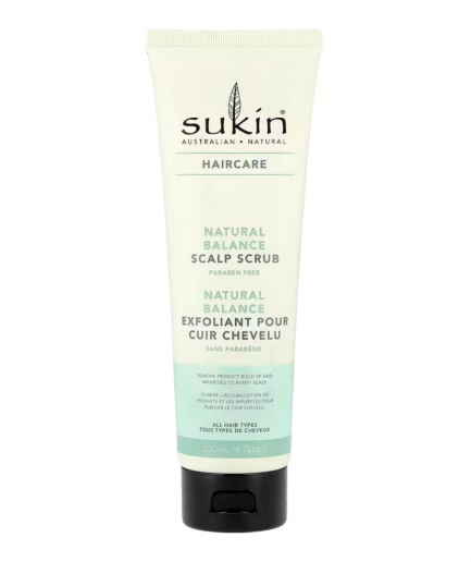 Sukin Natural Balance Scalp Scrub, fejbőrradír 200 ml