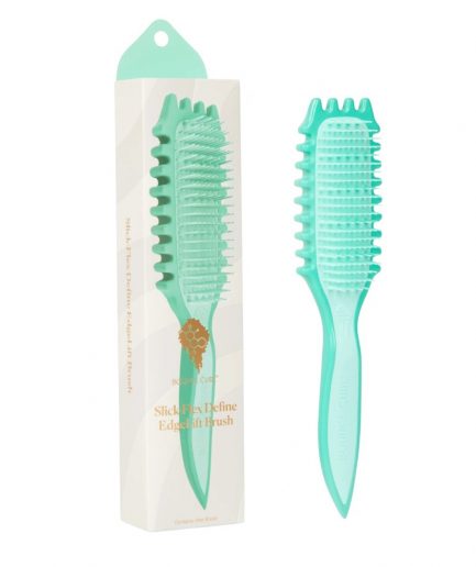 Bounce Curl Slick-Flex Define EdgeLift Brush Teal, hajkefe törékeny göndör haj definiálásához